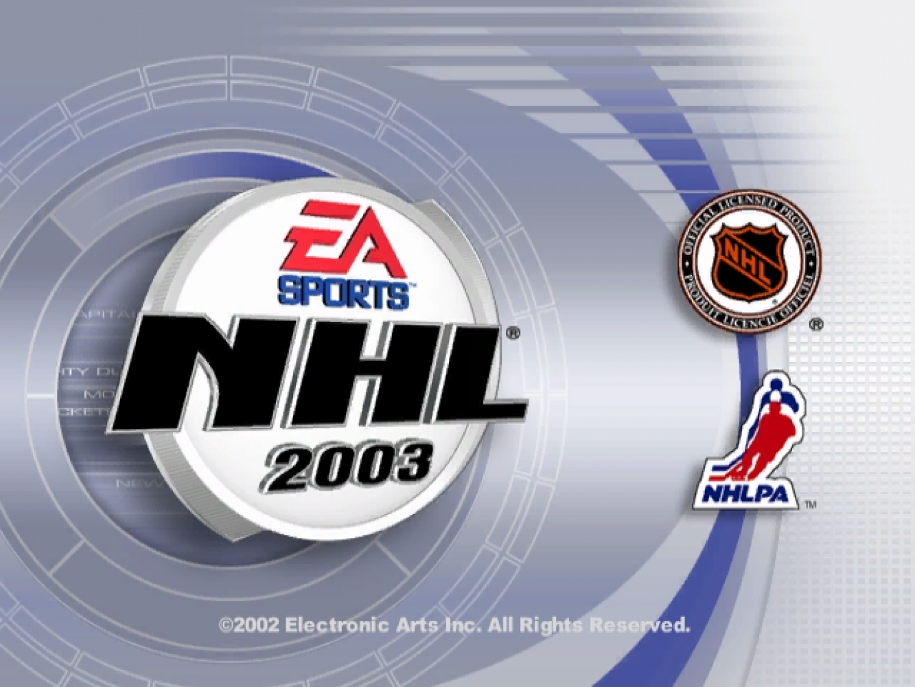 NHL 2003